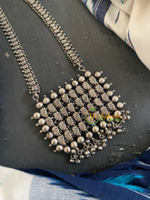 Silver Look Alike Pendant Chain -Geometric pendant-S720